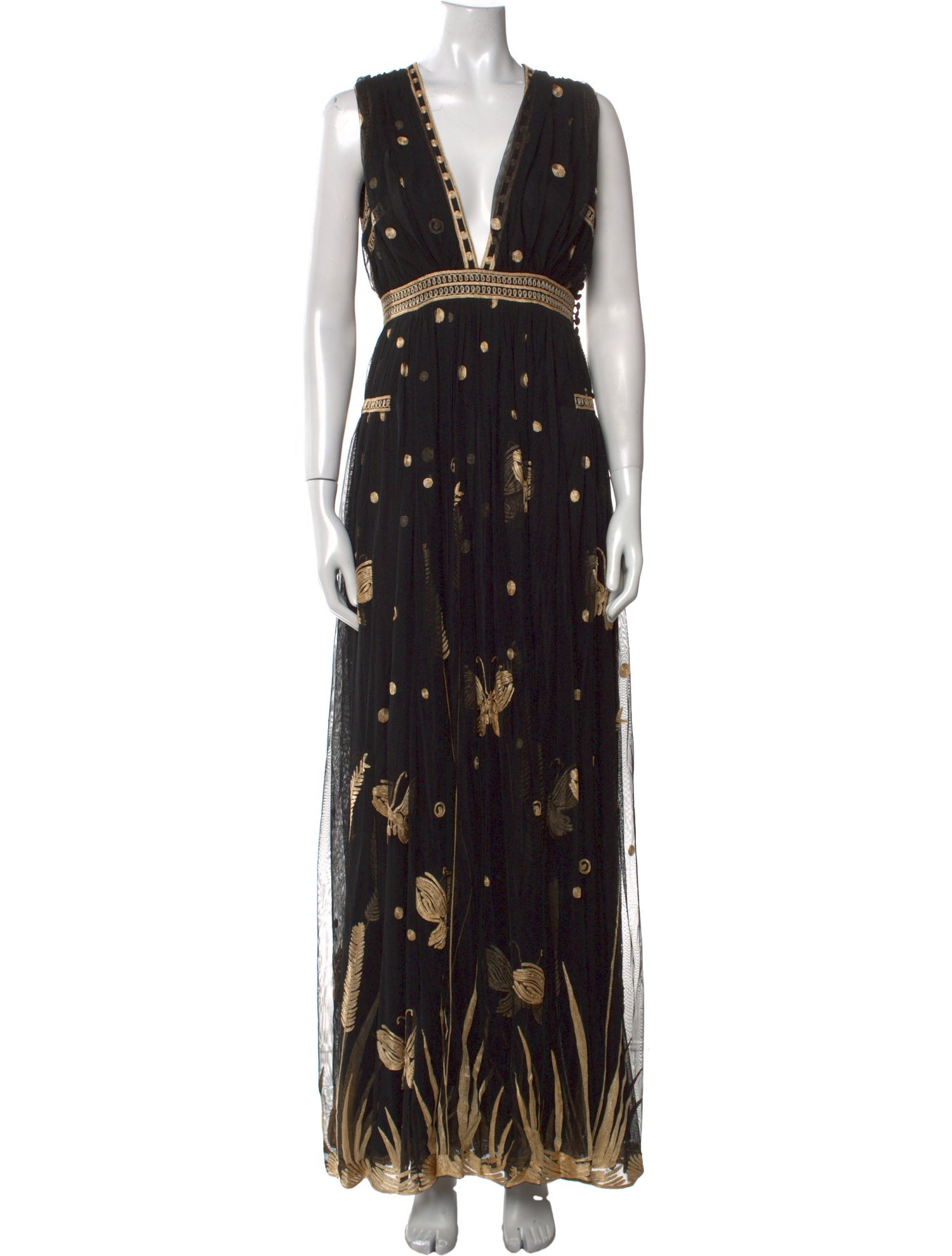Diane von Furstenberg Printed Long Dress