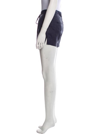 Diane von Furstenberg Linen Mini Shorts