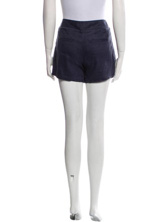 Diane von Furstenberg Linen Mini Shorts