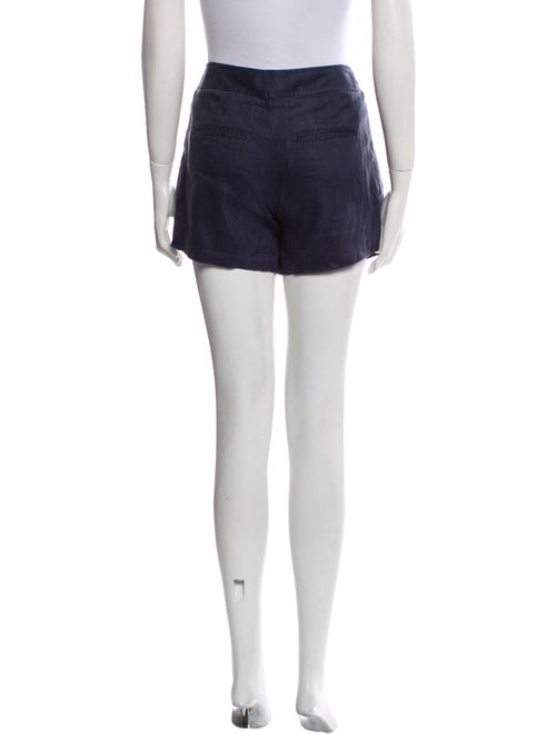 Diane von Furstenberg Linen Mini Shorts