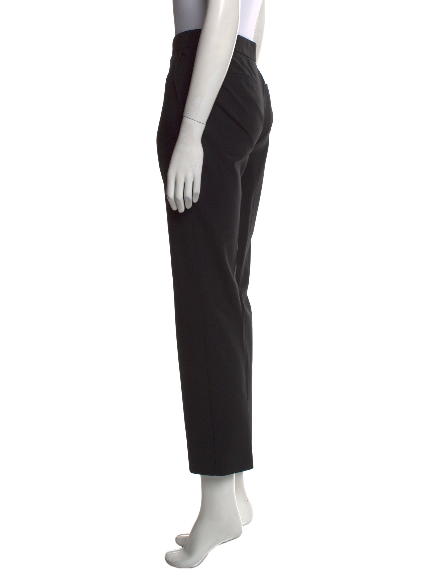 Diane von Furstenberg Wool Straight Leg Pants
