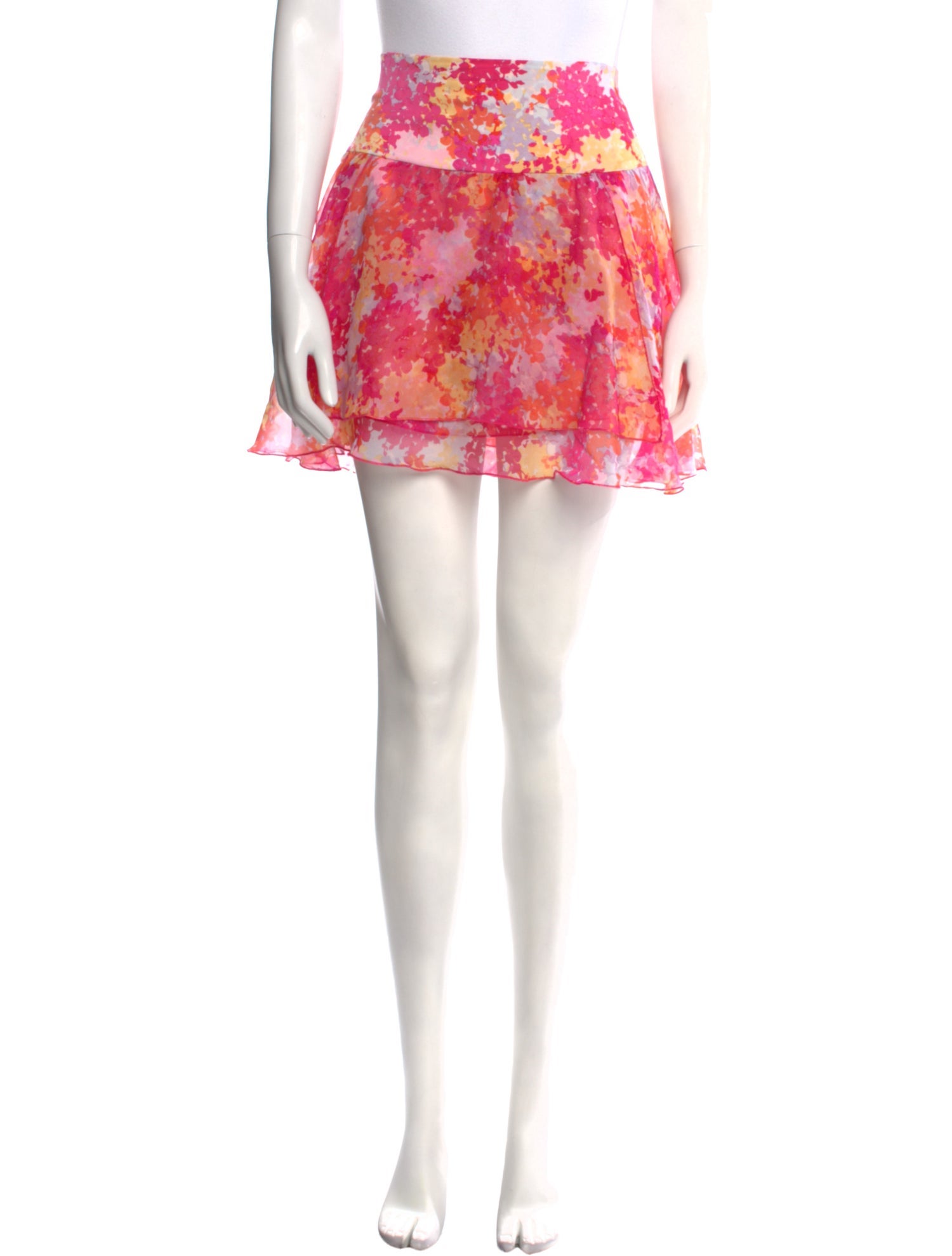 Diane von Furstenberg Silk Mini Skirt