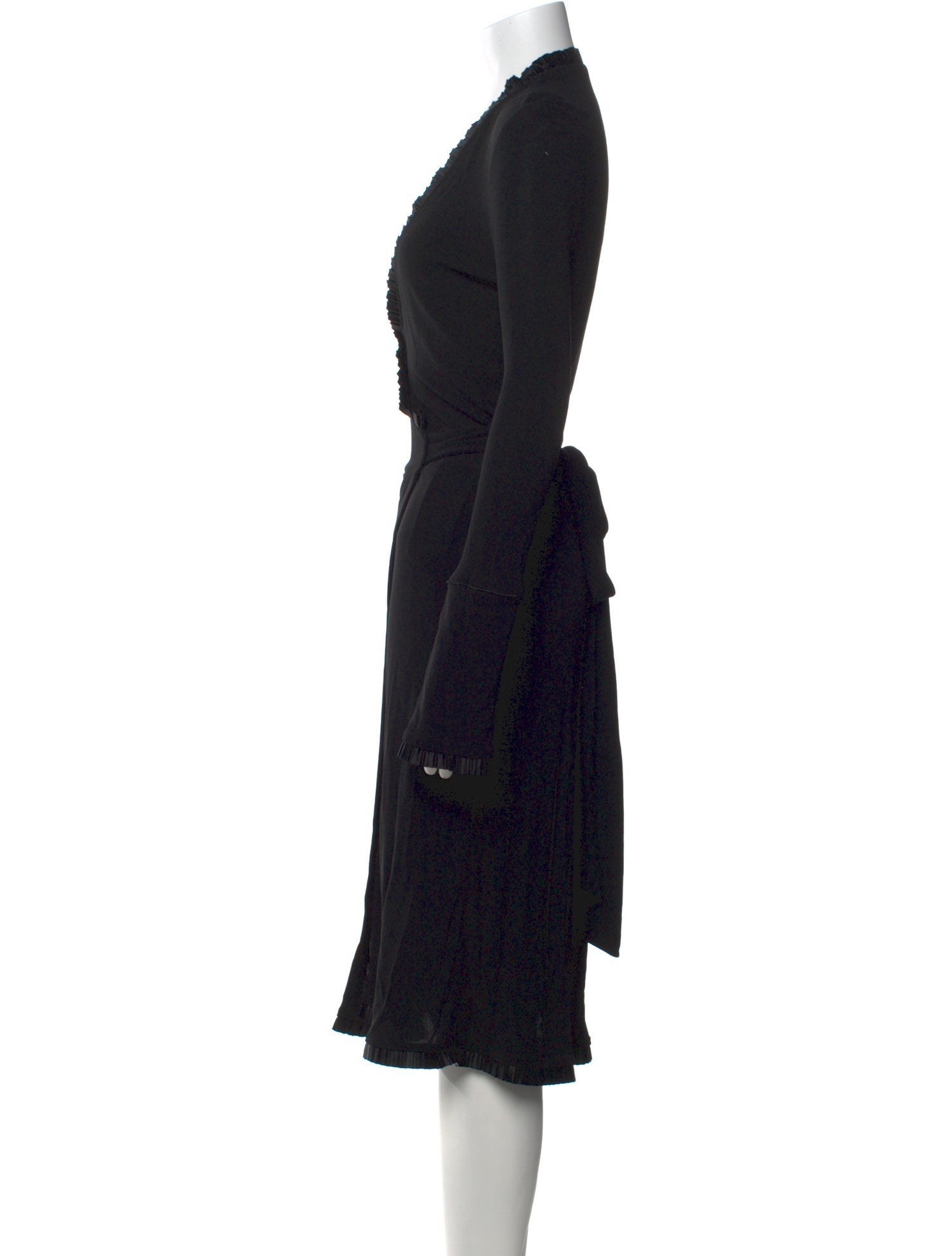 Diane von Furstenberg V-Neck Midi Length Dress