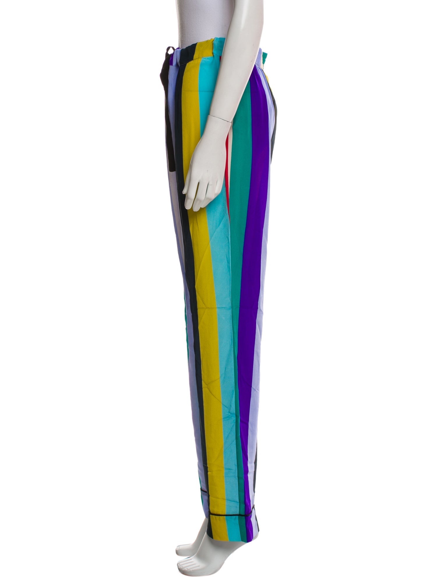 Diane von Furstenberg Striped Pajamas