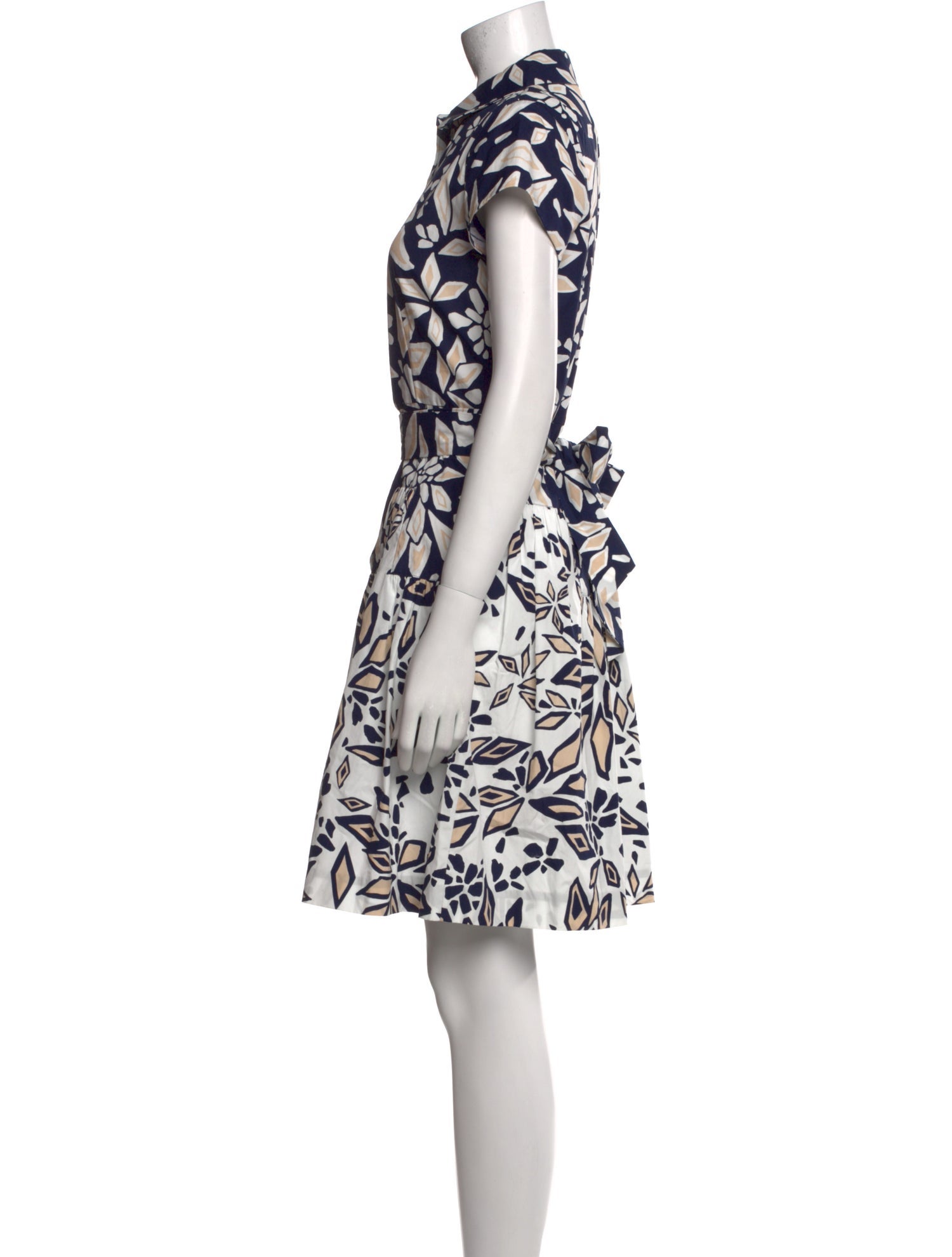 Diane von Furstenberg Printed Mini Dress