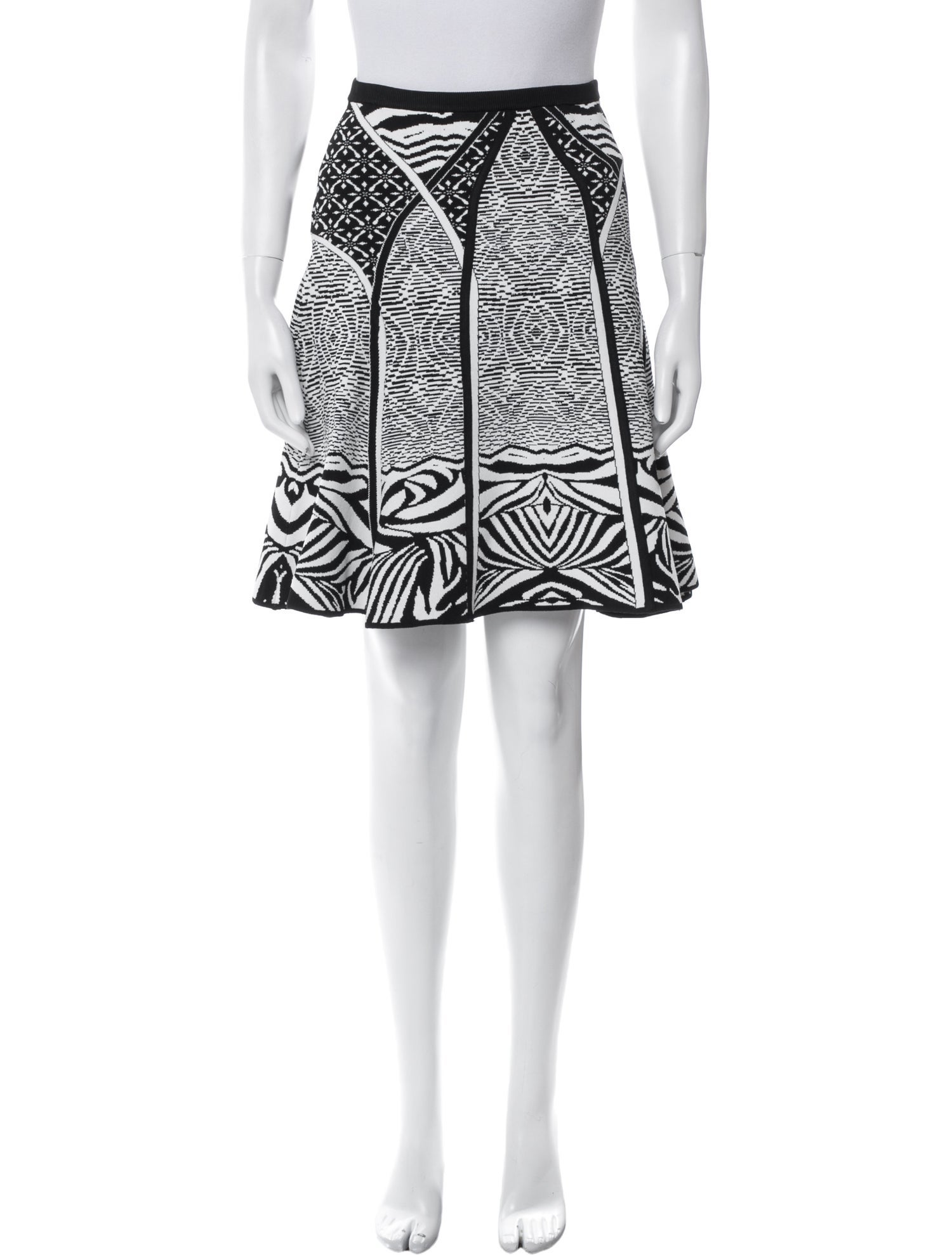 Diane von Furstenberg Printed Mini Skirt