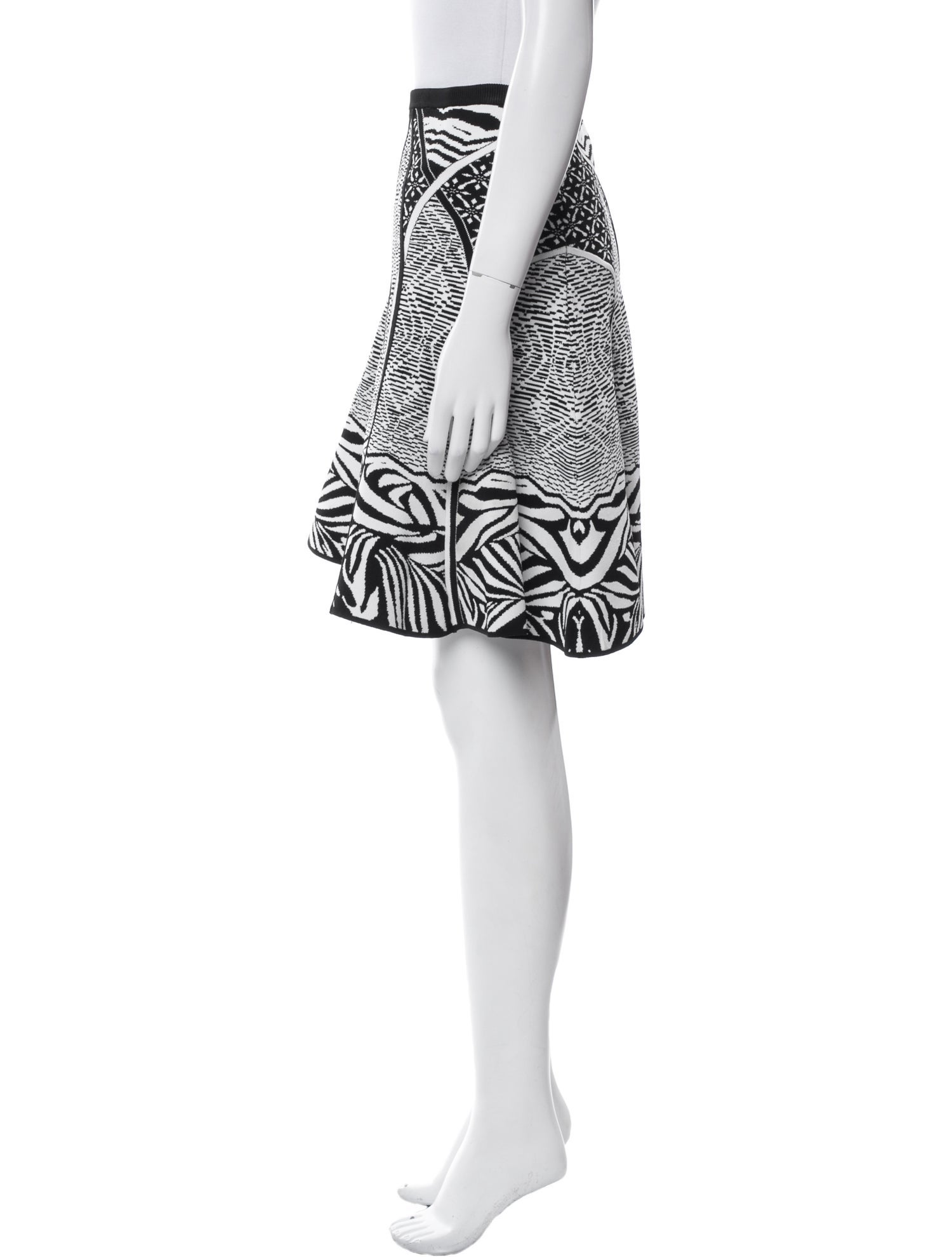 Diane von Furstenberg Printed Mini Skirt