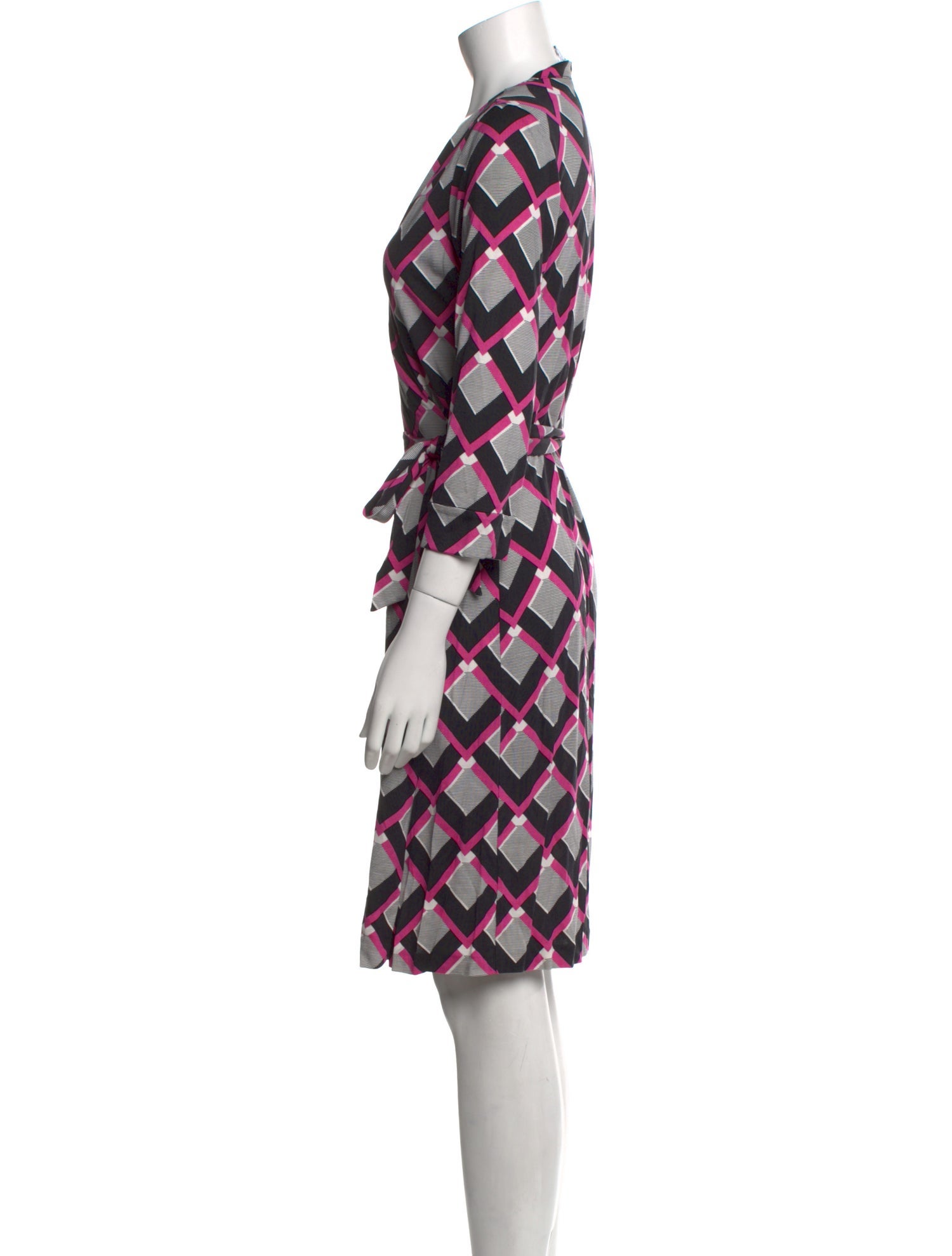 Diane von Furstenberg Silk Knee-Length Dress