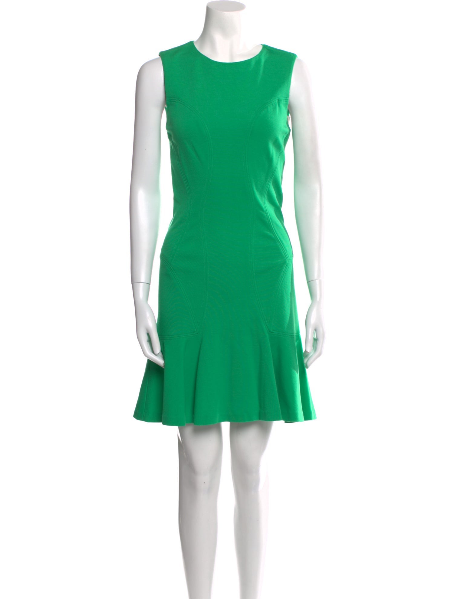 Diane von Furstenberg Crew Neck Mini Dress