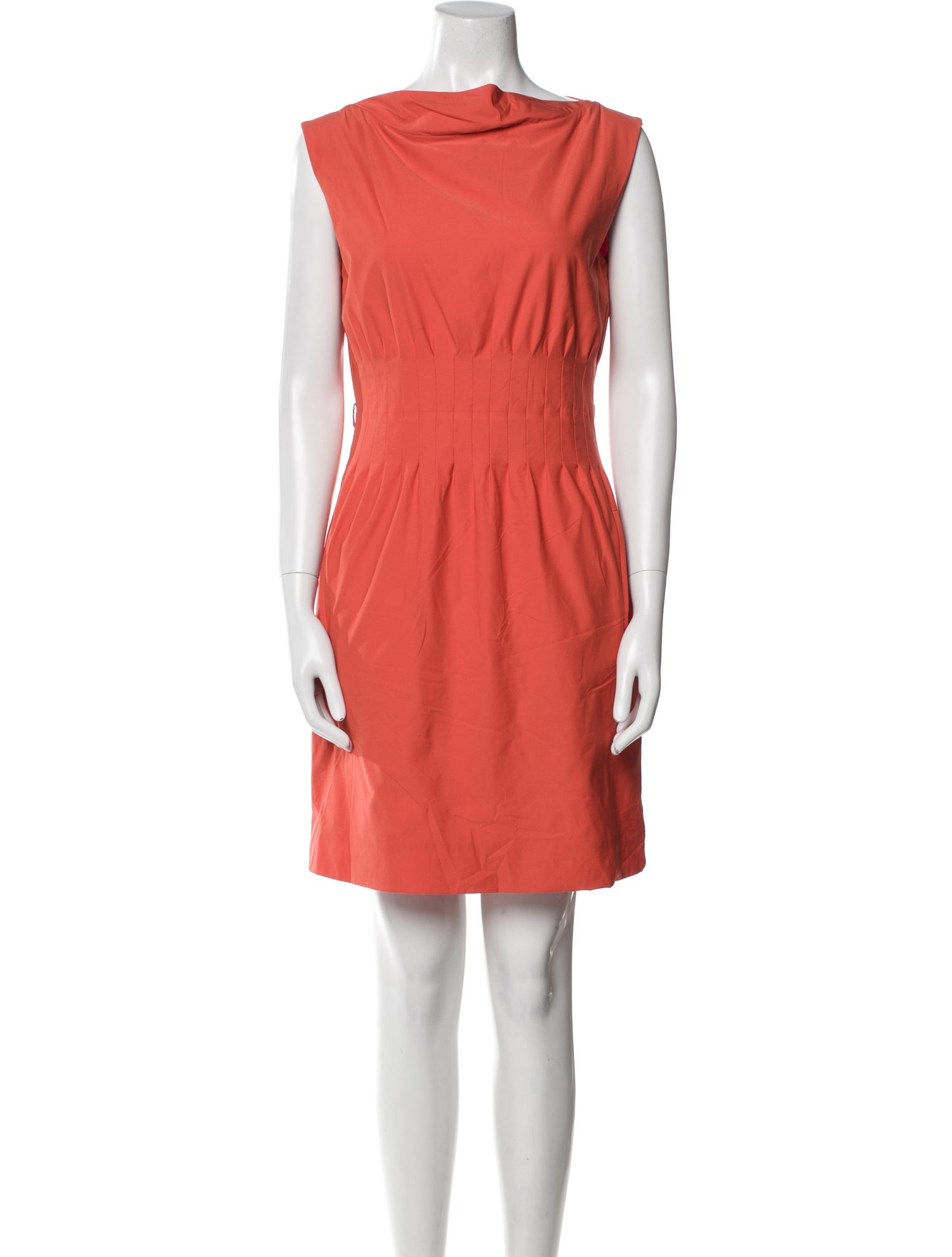 Diane von Furstenberg Bateau Neckline Mini Dress