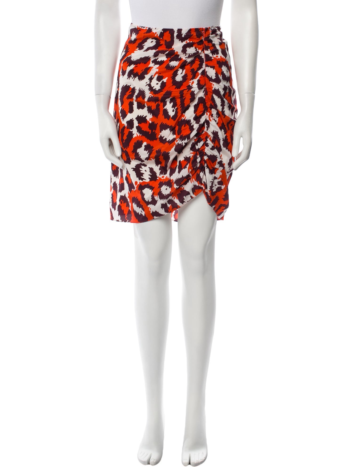 Diane von Furstenberg Silk Knee-Length Skirt