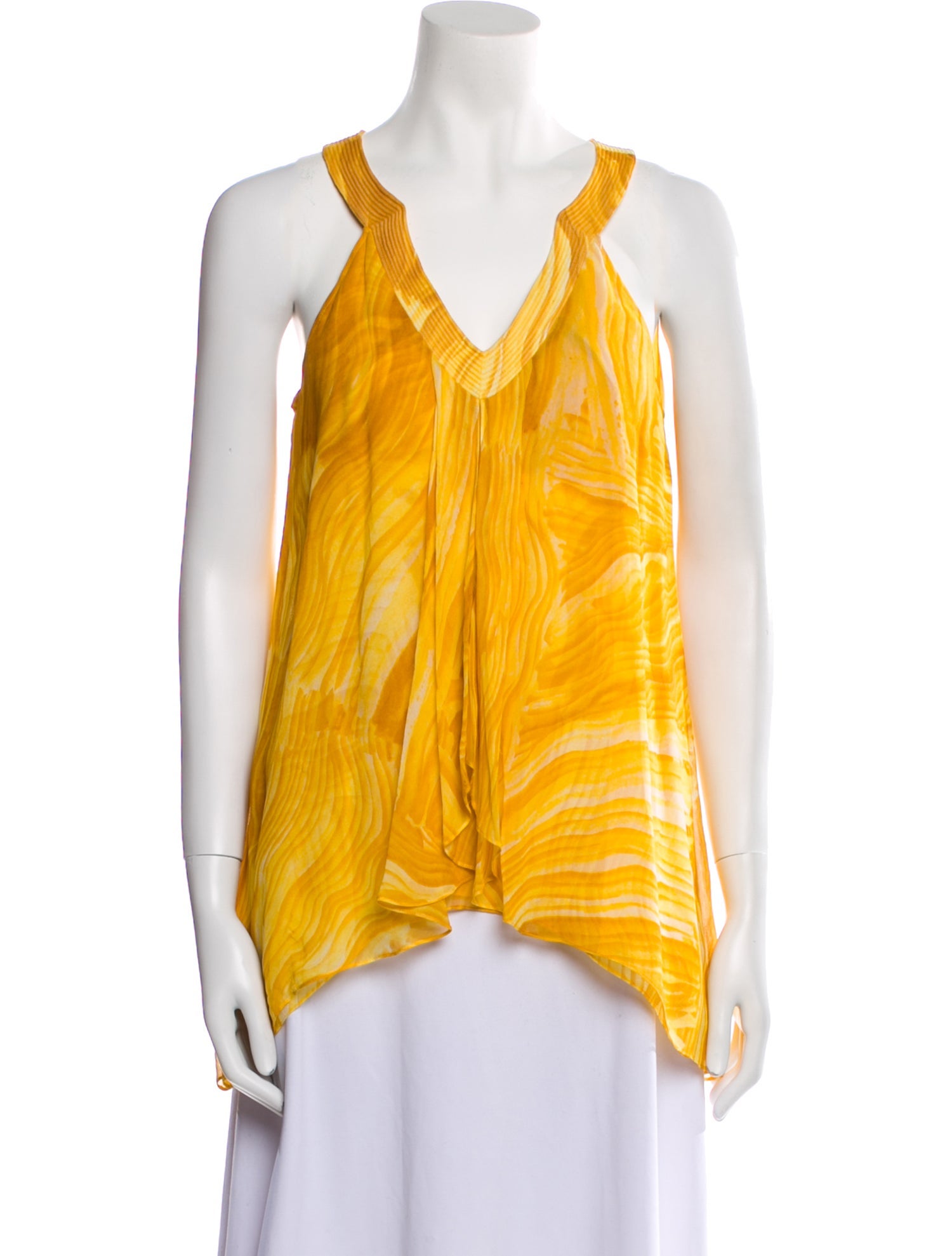 Diane von Furstenberg Silk Printed Top