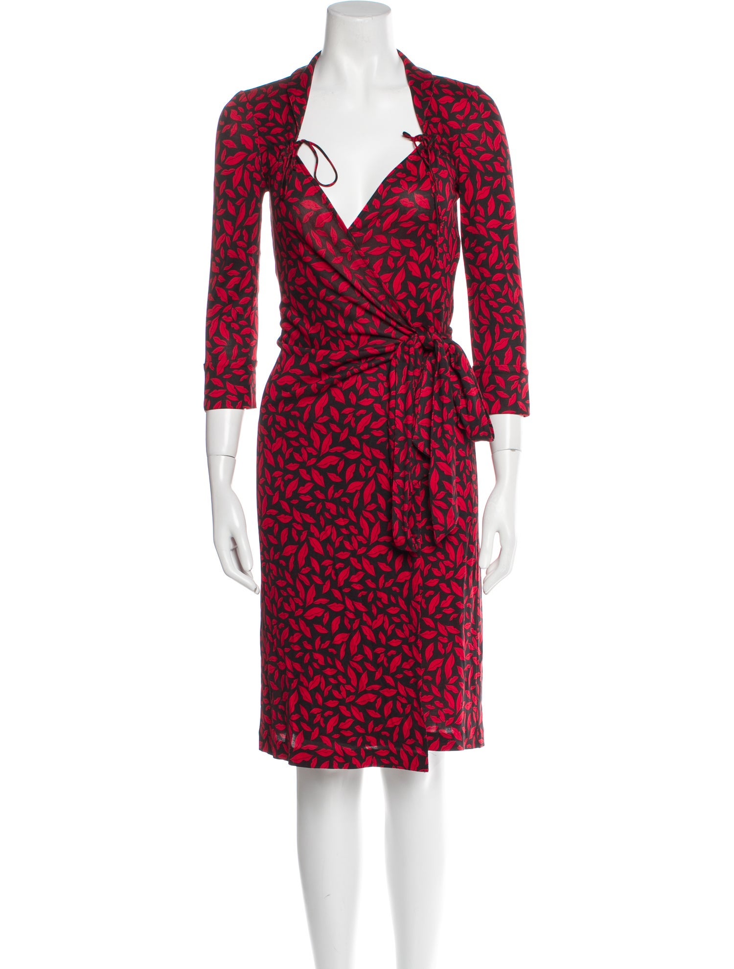Diane von Furstenberg Silk Printed Robe