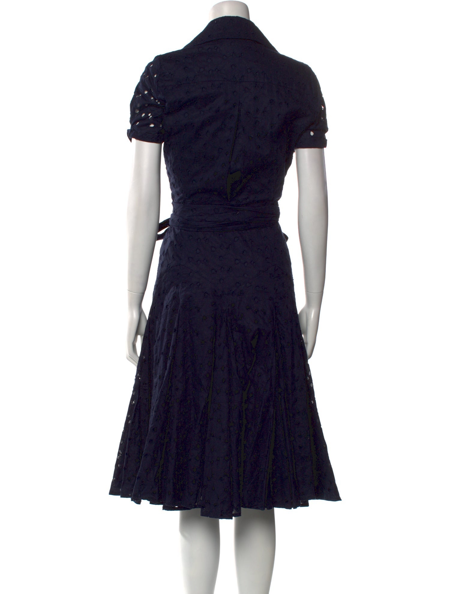 Diane von Furstenberg Printed Midi Length Dress