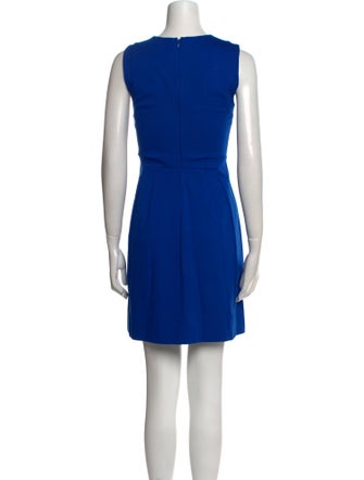 Diane von Furstenberg Crew Neck Mini Dress