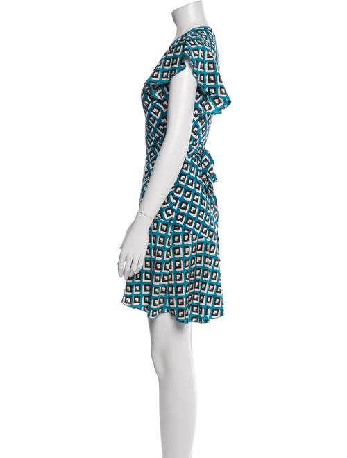 Diane von Furstenberg Printed Mini Dress