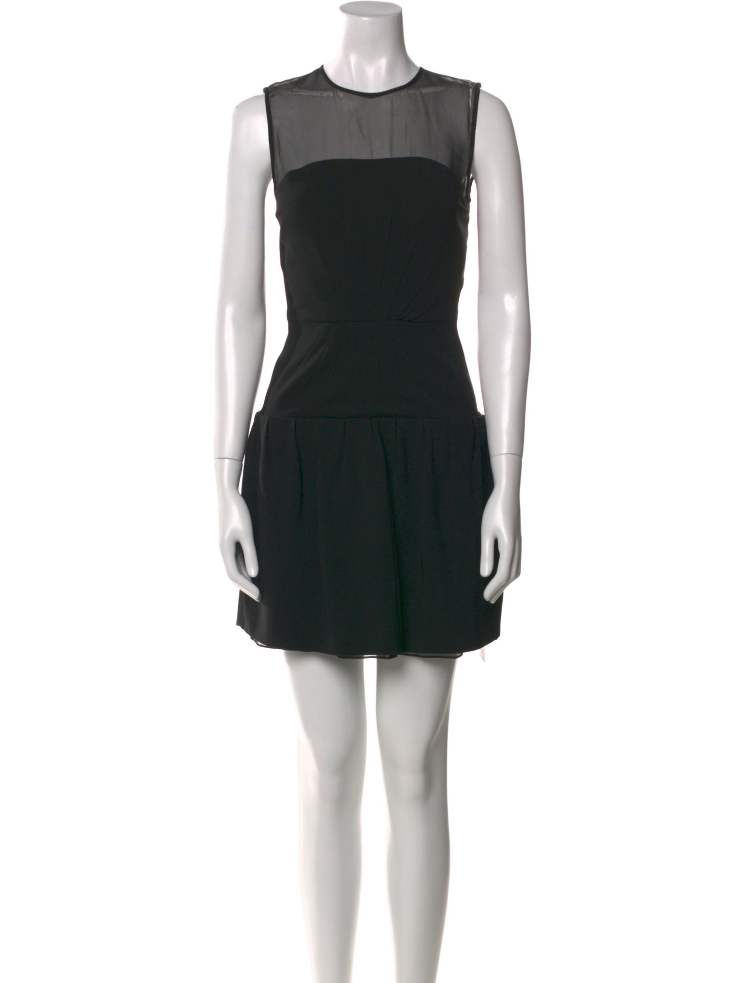 Diane von Furstenberg Crew Neck Mini Dress