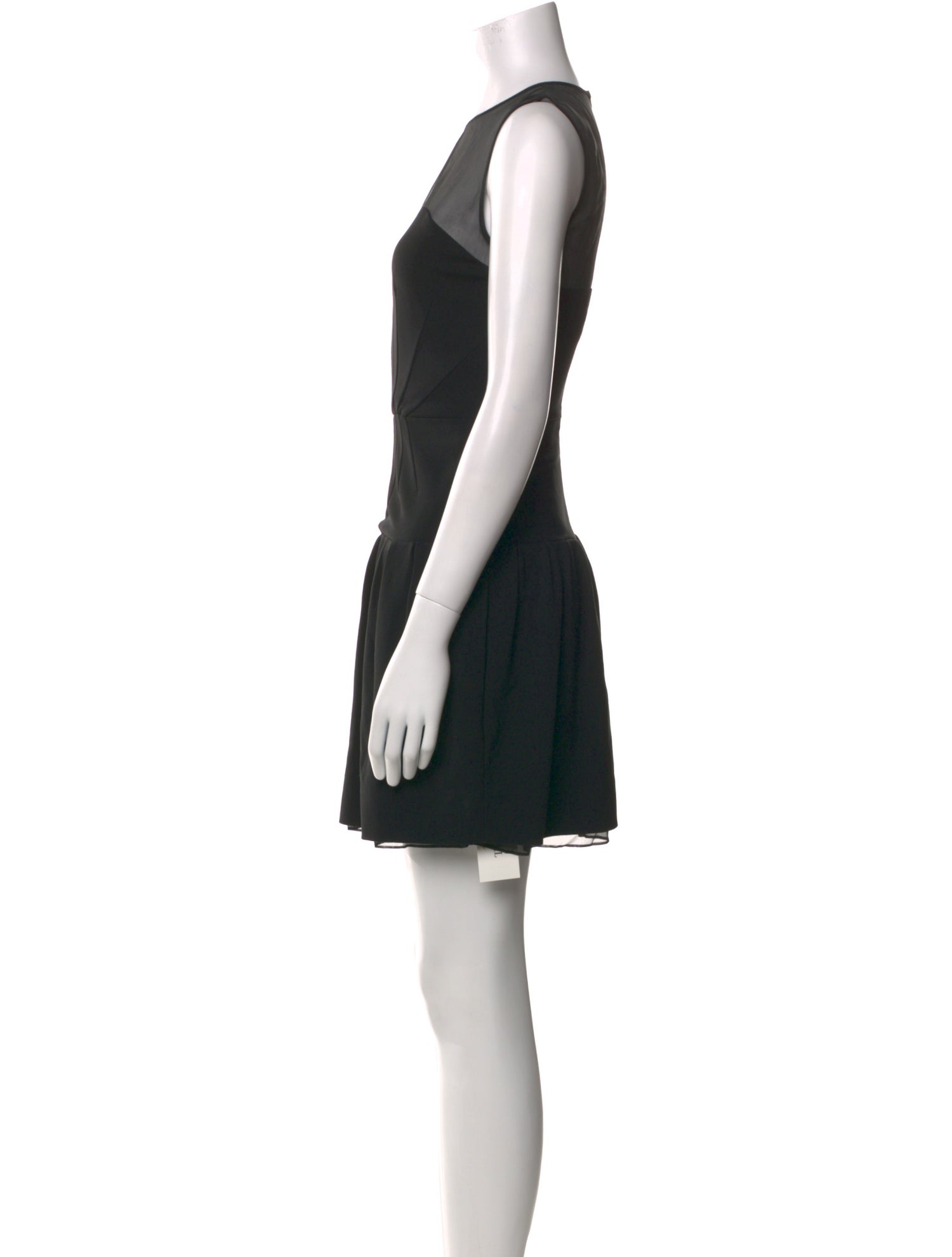 Diane von Furstenberg Crew Neck Mini Dress