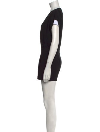 Diane von Furstenberg V-Neck Romper