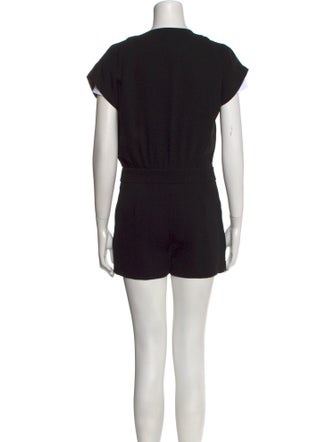 Diane von Furstenberg V-Neck Romper