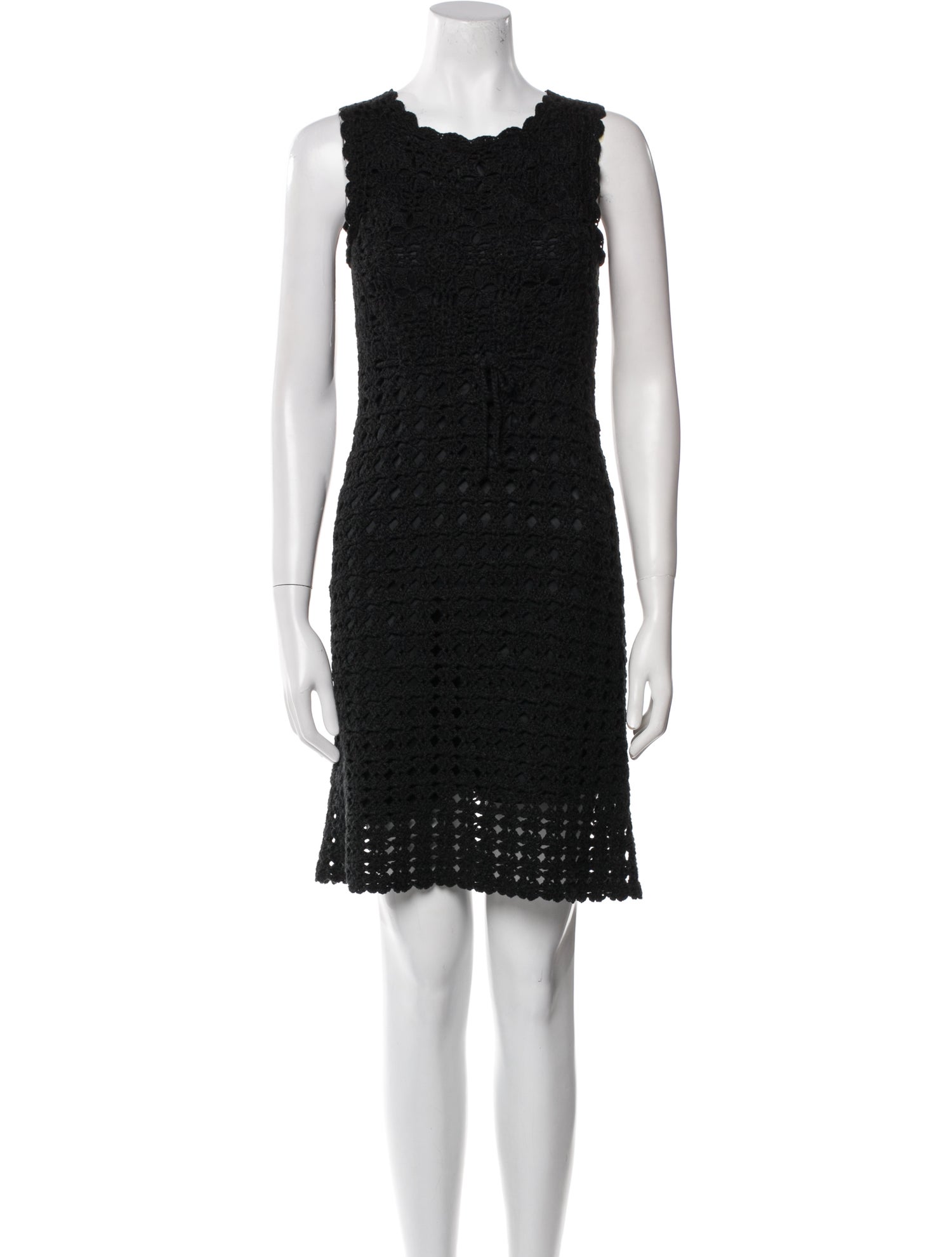 Diane von Furstenberg Crew Neck Mini Dress