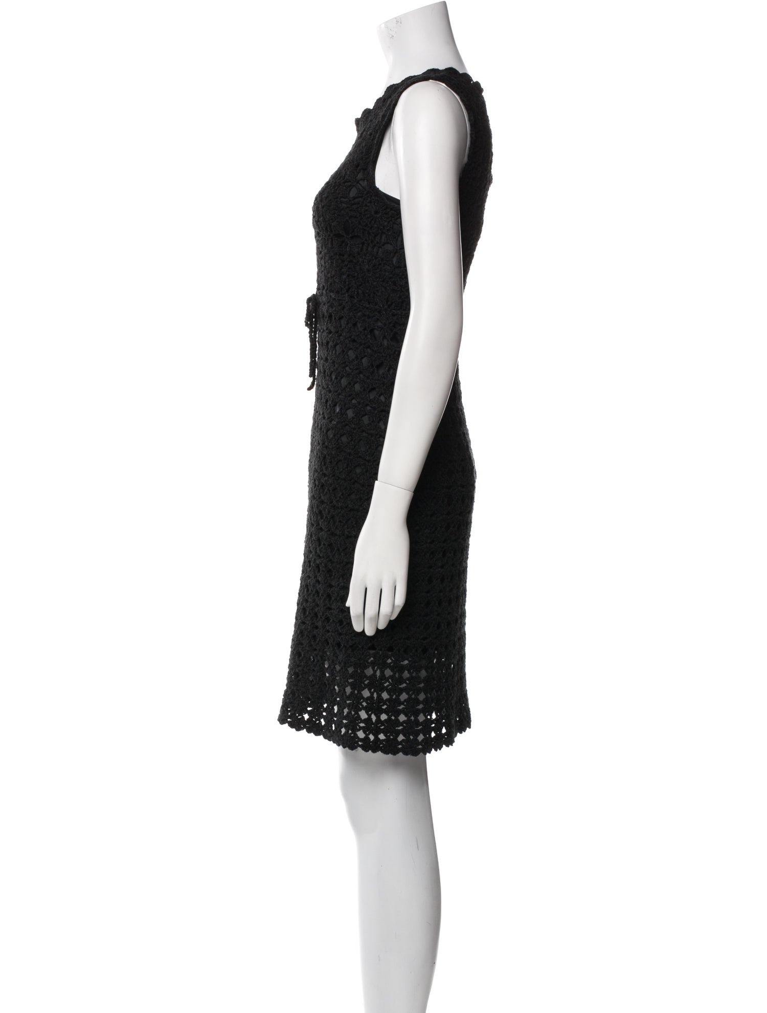 Diane von Furstenberg Crew Neck Mini Dress