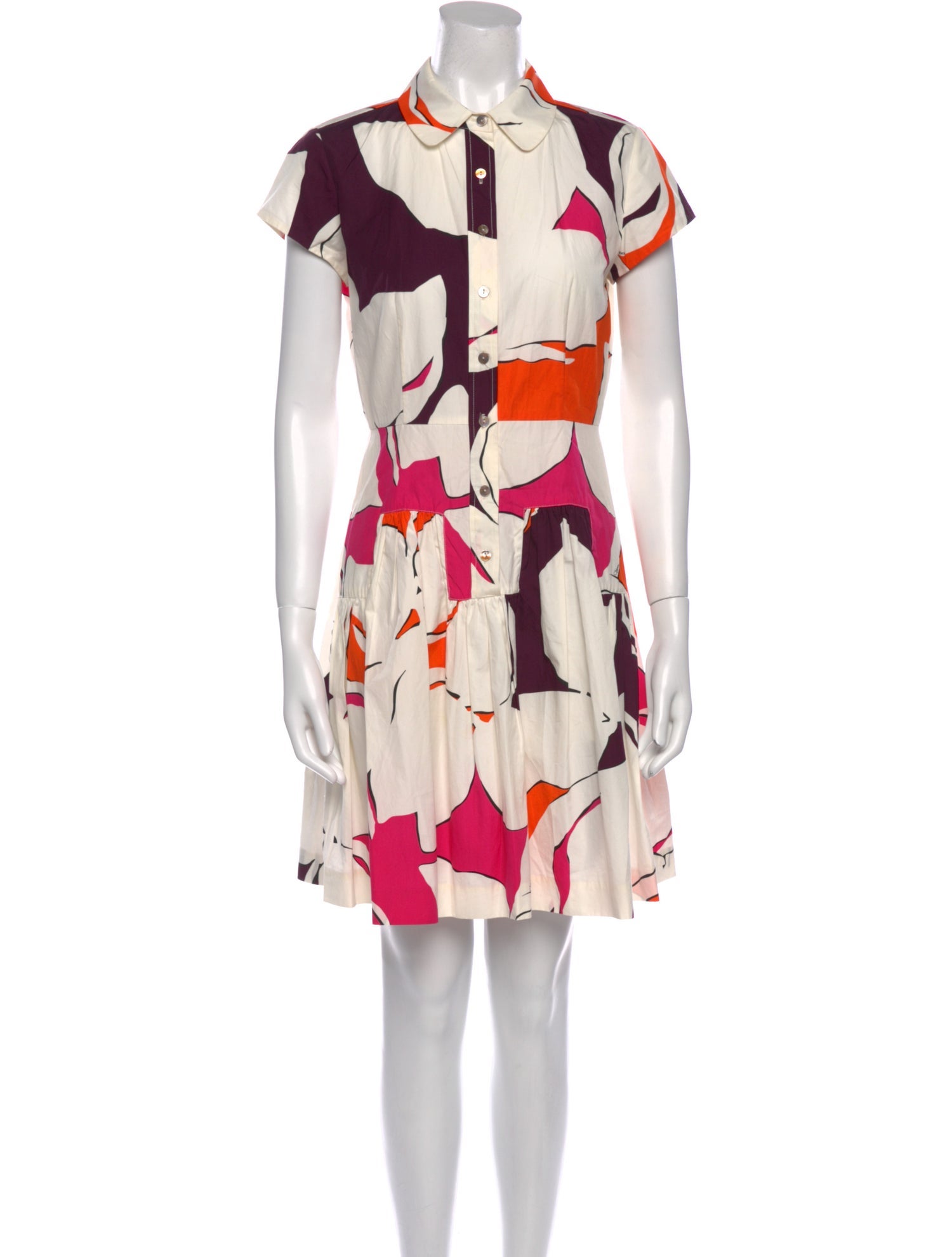 Diane von Furstenberg Printed Mini Dress