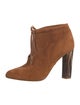 Diane von Furstenberg Suede Lace-Up Boots