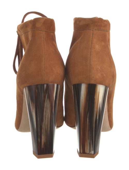 Diane von Furstenberg Suede Lace-Up Boots