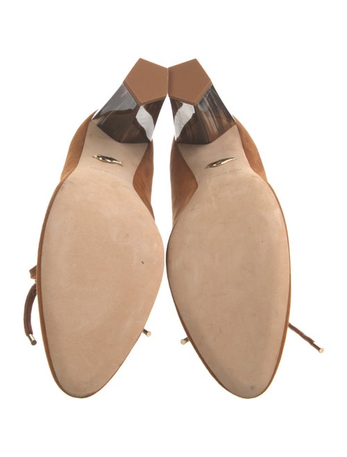 Diane von Furstenberg Suede Lace-Up Boots