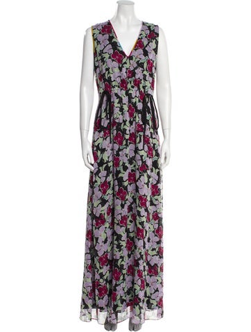 Diane von Furstenberg Dresses Silk Long Dress XS