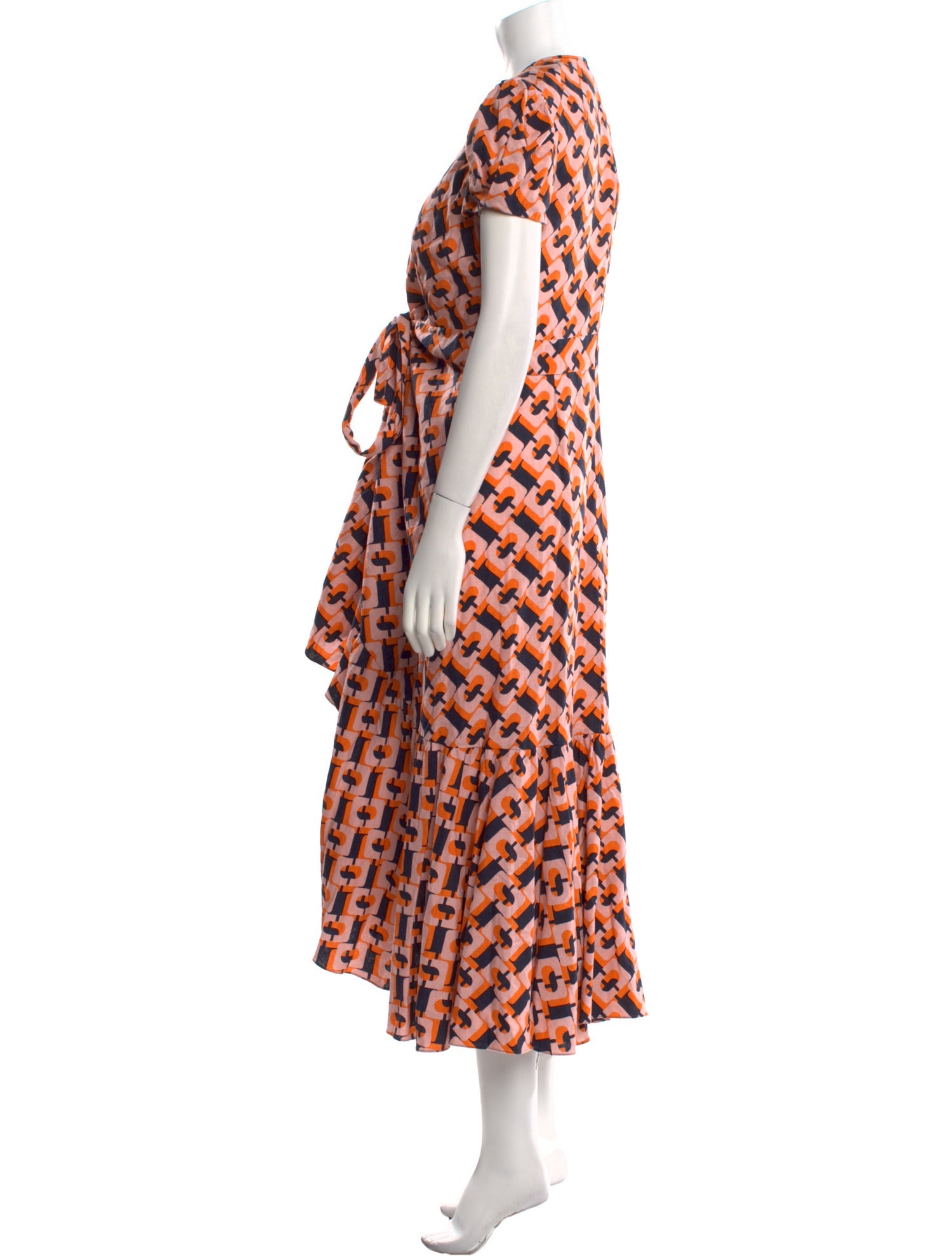 Diane von Furstenberg Printed Long Dress