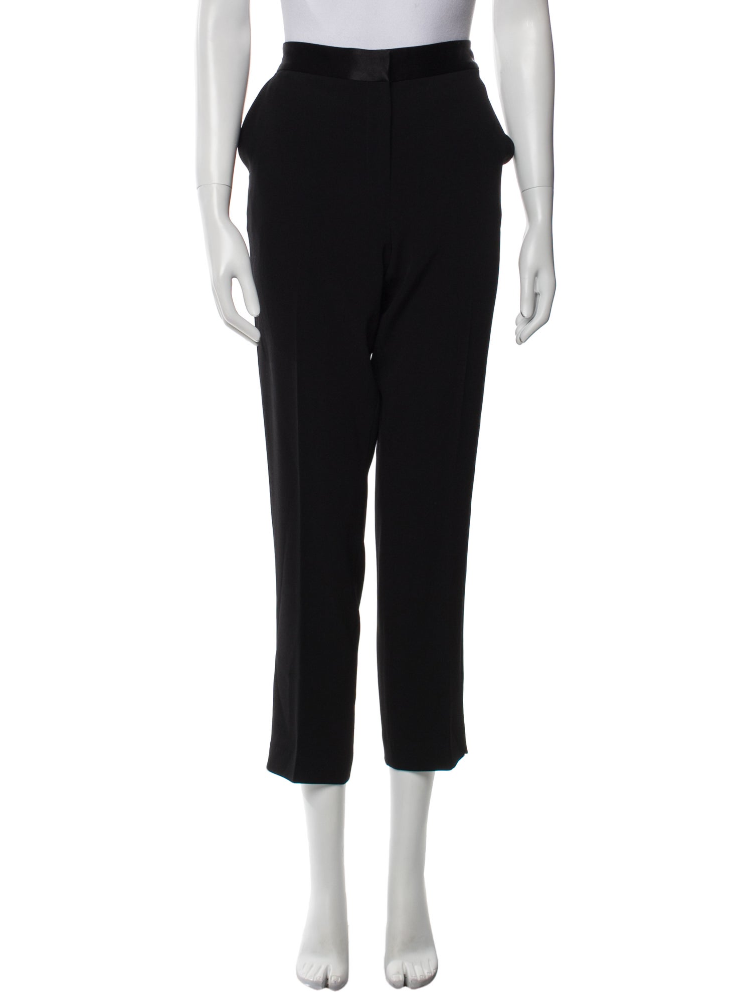 Diane von Furstenberg Virgin Wool Straight Leg Pants