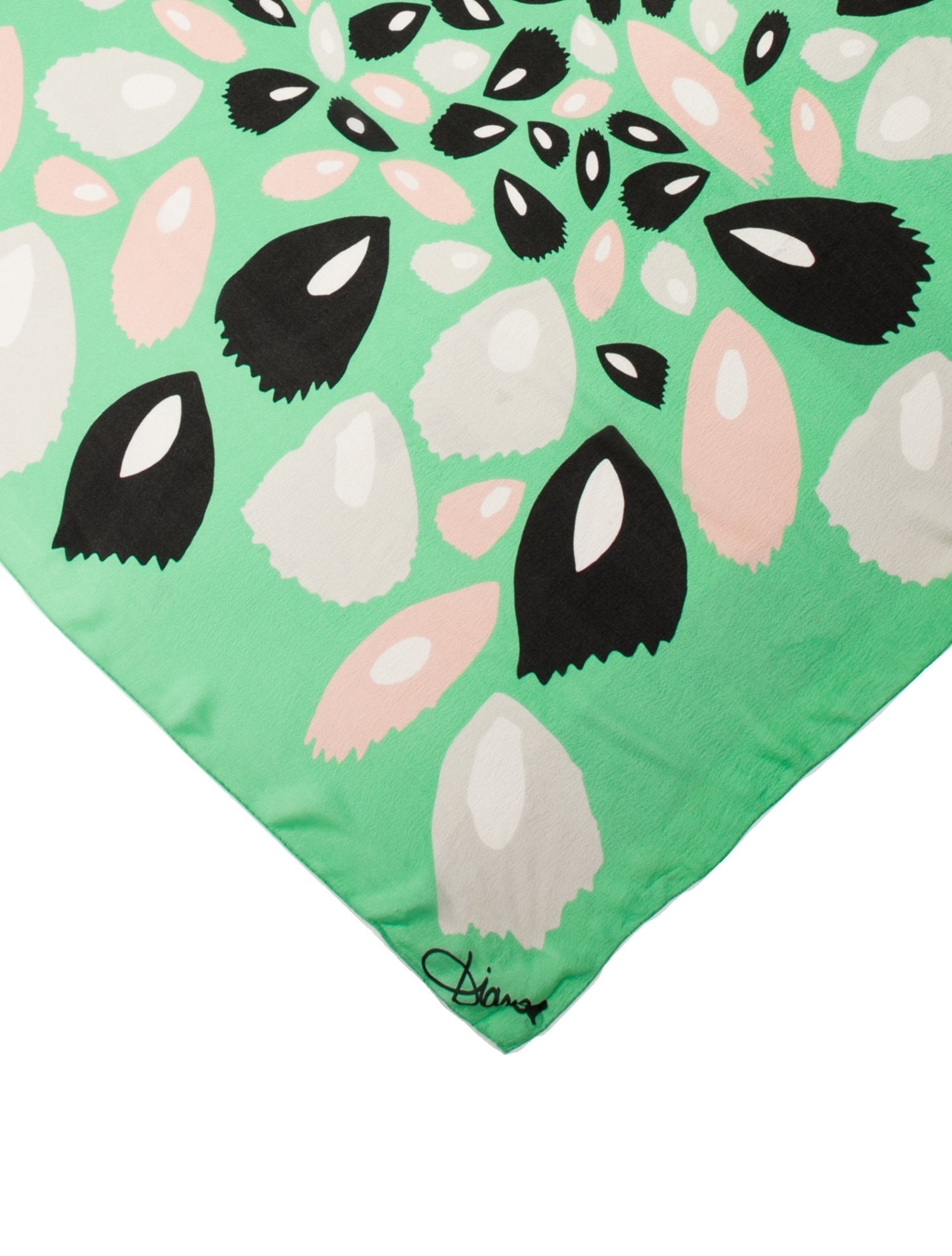 Diane von Furstenberg Floral Print Scarf