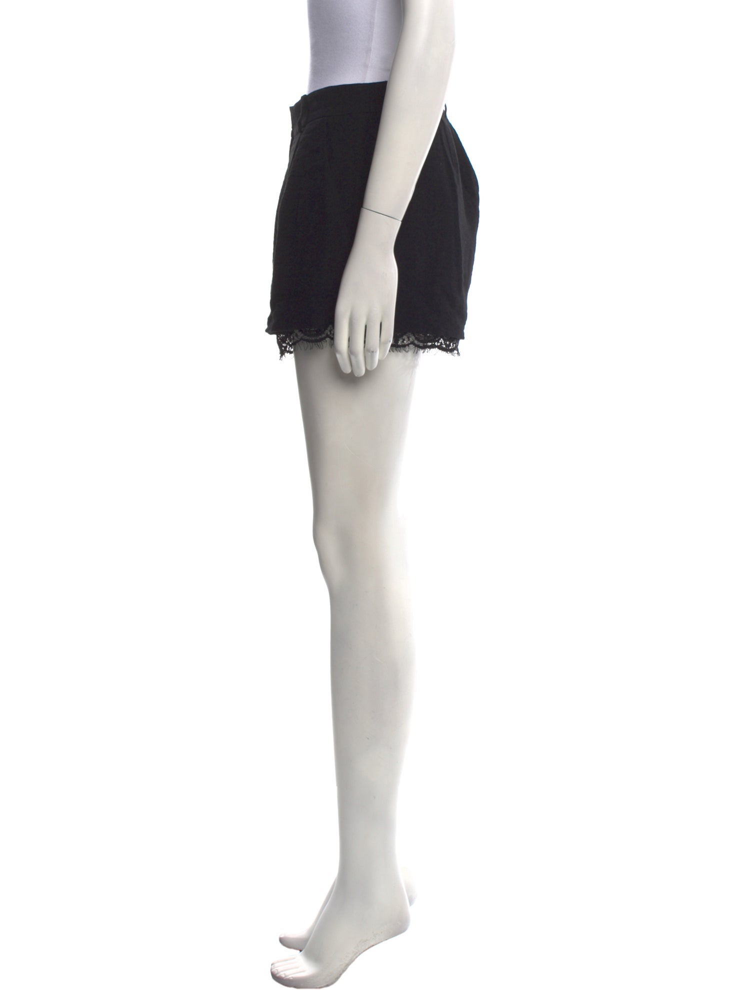 Diane von Furstenberg Lace Mini Shorts