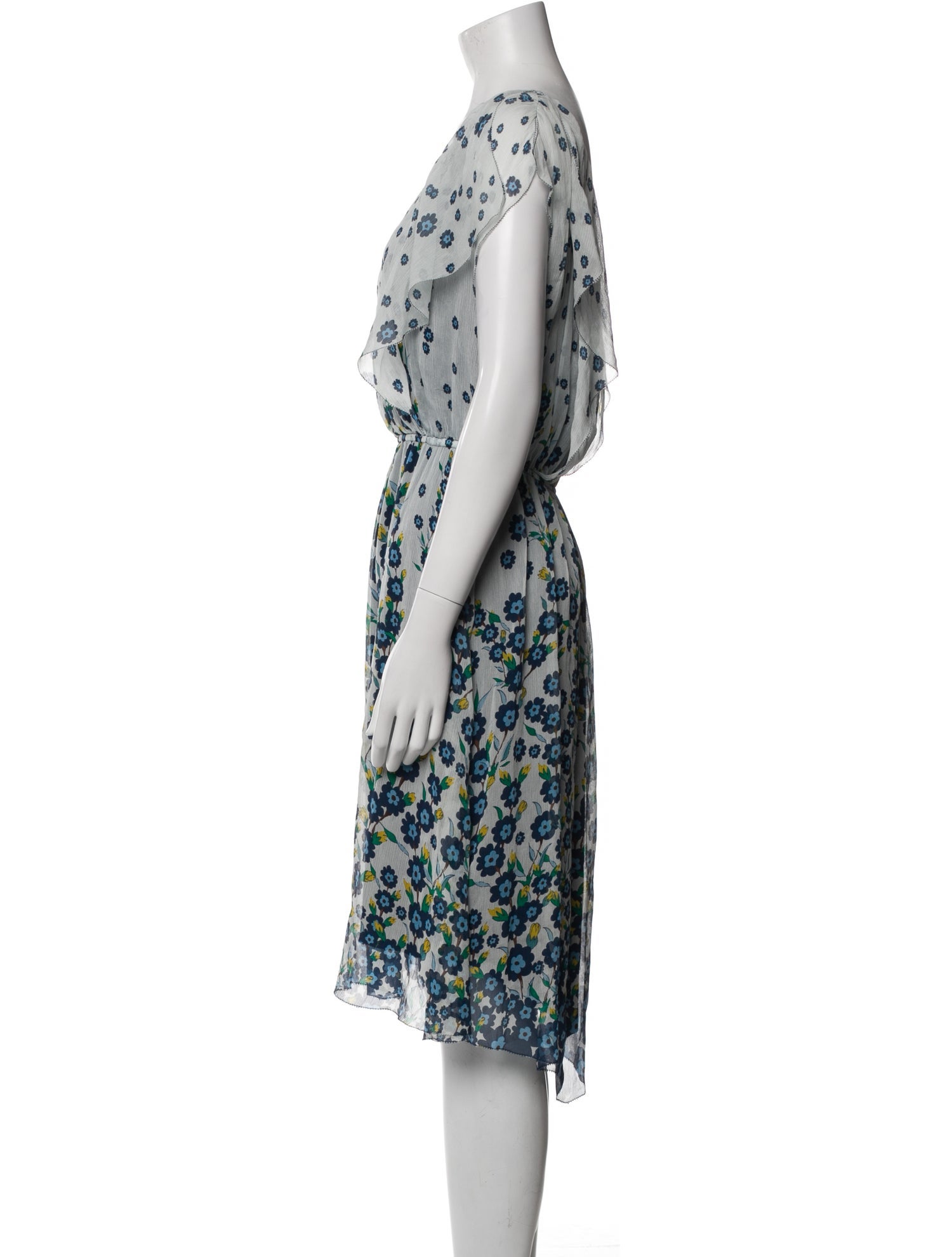 Diane von Furstenberg Silk Knee-Length Dress