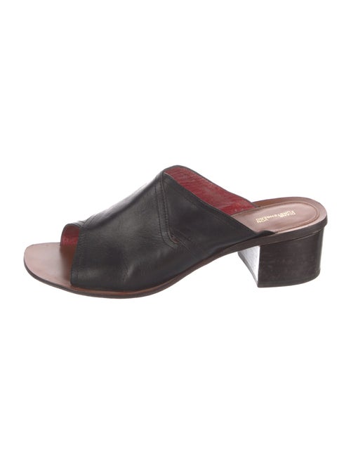 Diane von Furstenberg Leather Slides