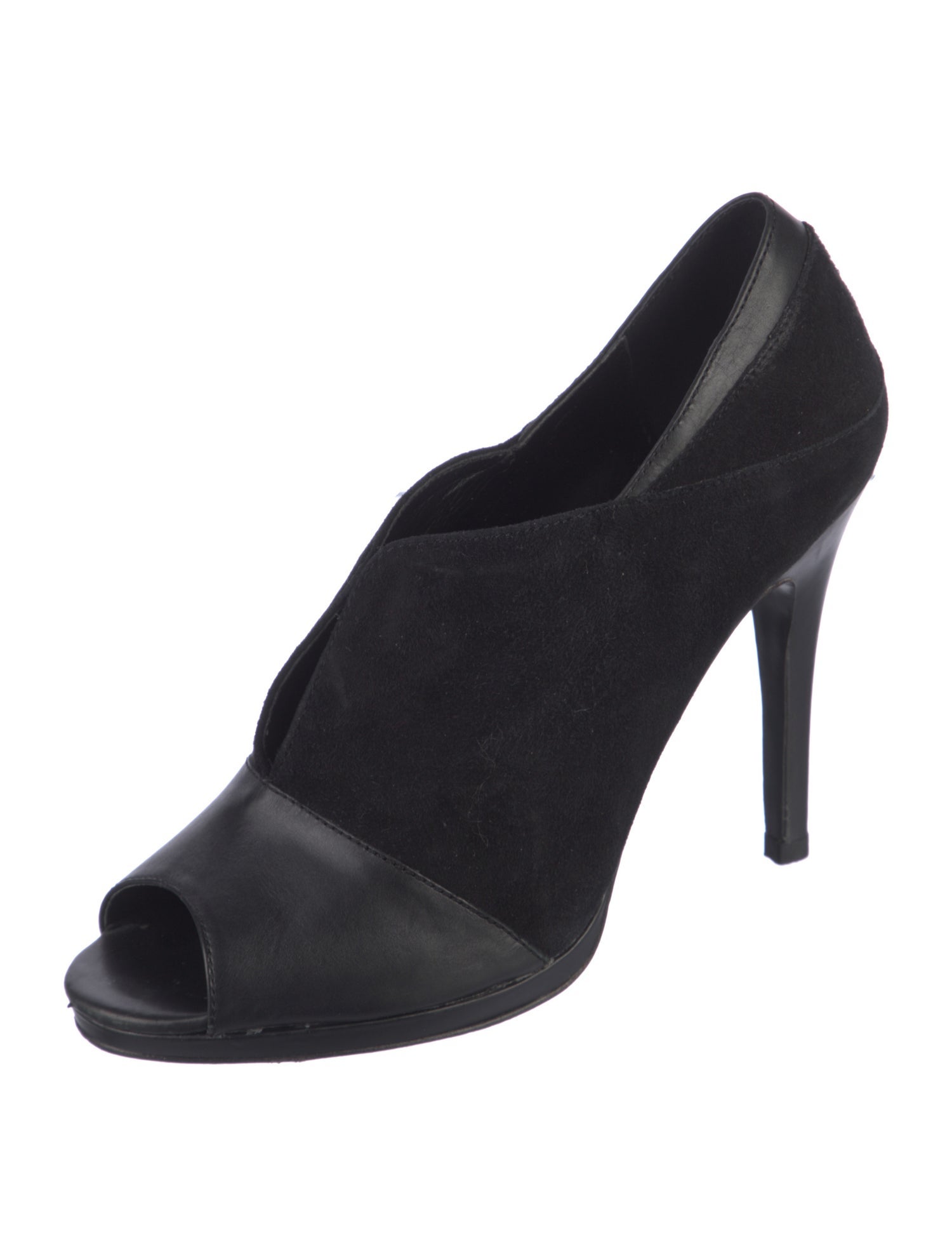 Diane von Furstenberg Suede D'Orsay Pumps