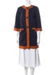 Diane von Furstenberg Colorblock Pattern Coat