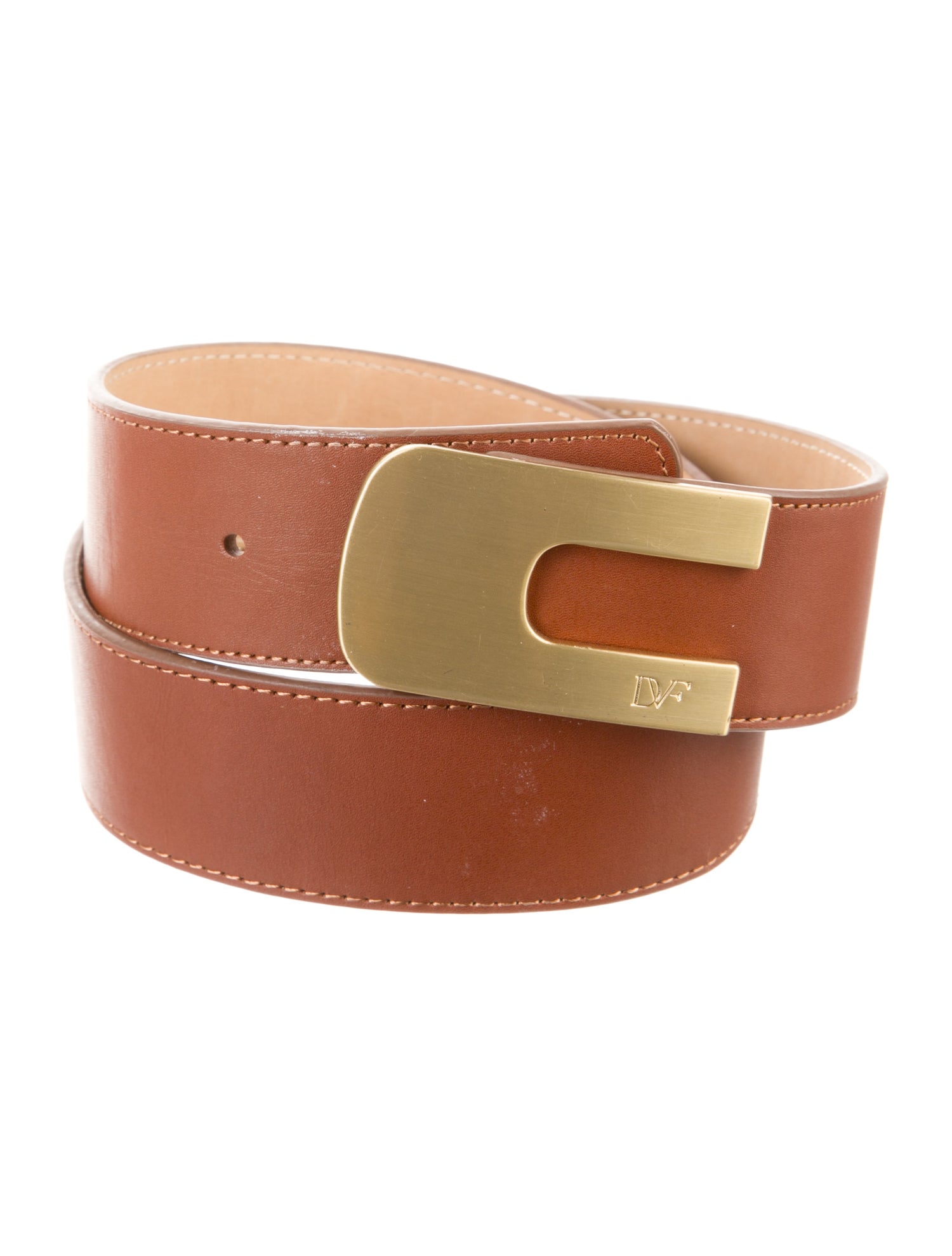 Diane von Furstenberg Leather Waist Belt