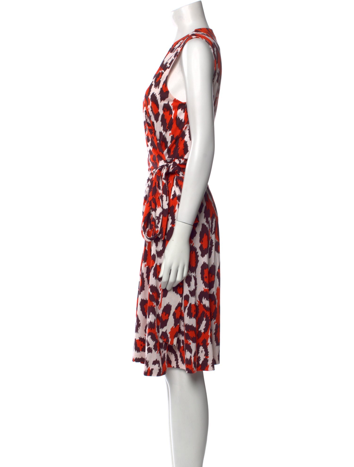 Diane von Furstenberg Silk Knee-Length Dress