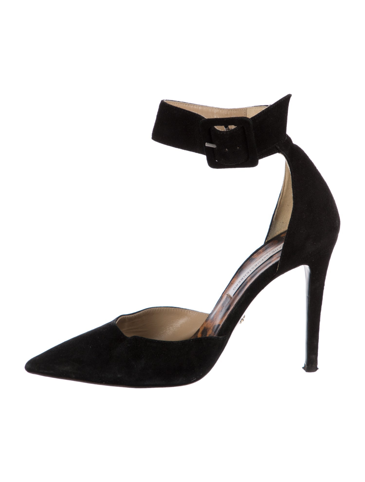 Diane von Furstenberg Suede D'Orsay Pumps