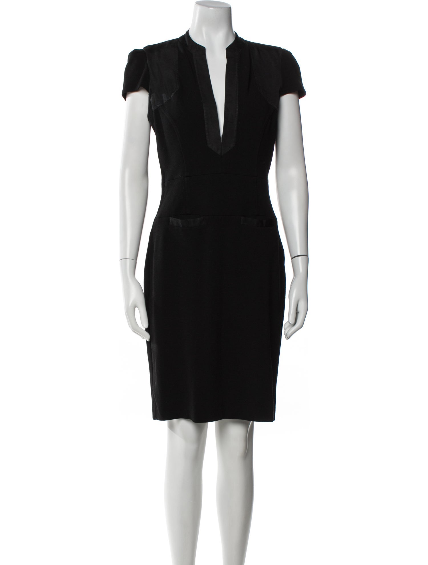 Diane von Furstenberg Wool Knee-Length Dress