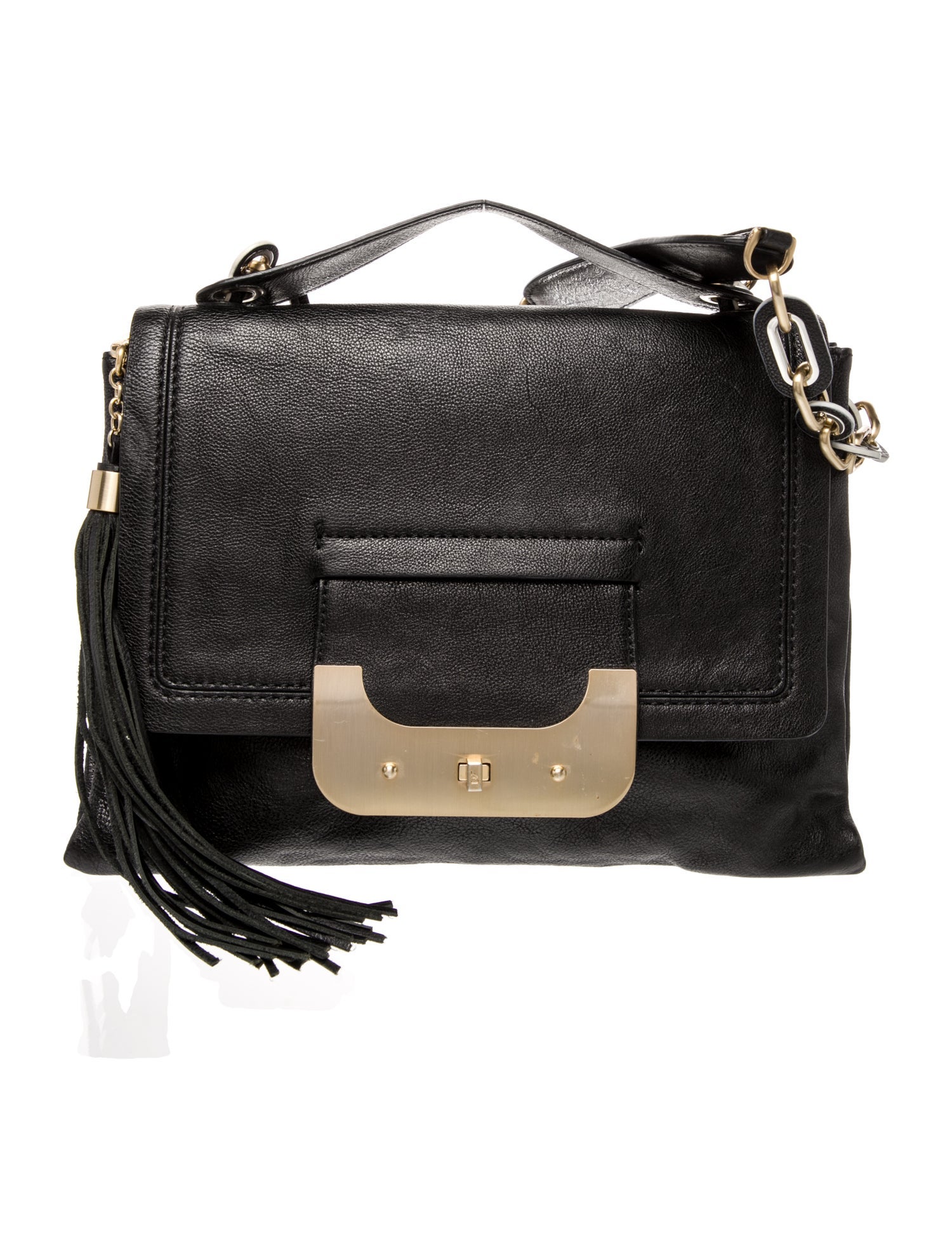 Diane von Furstenberg Leather Shoulder Bag