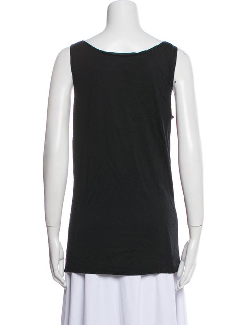 Diane von Furstenberg Silk Scoop Neck Top