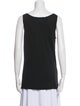 Diane von Furstenberg Silk Scoop Neck Top