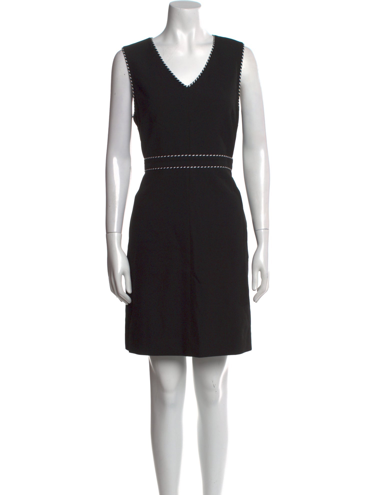 Diane von Furstenberg V-Neck Mini Dress