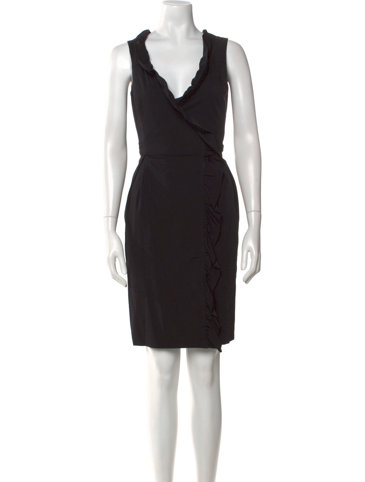 Diane von Furstenberg V-Neck Mini Dress