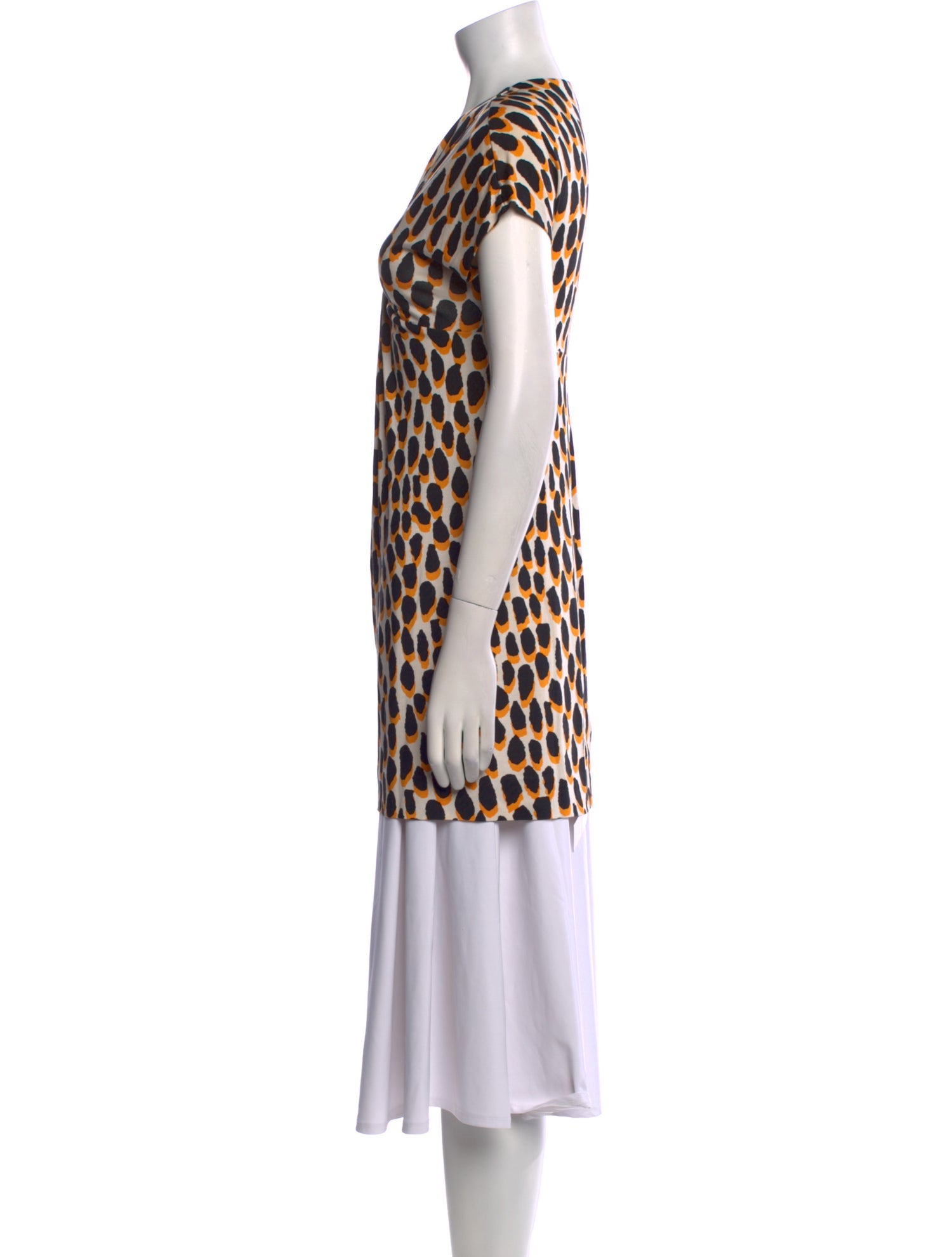 Diane von Furstenberg Silk Animal Print Tunic