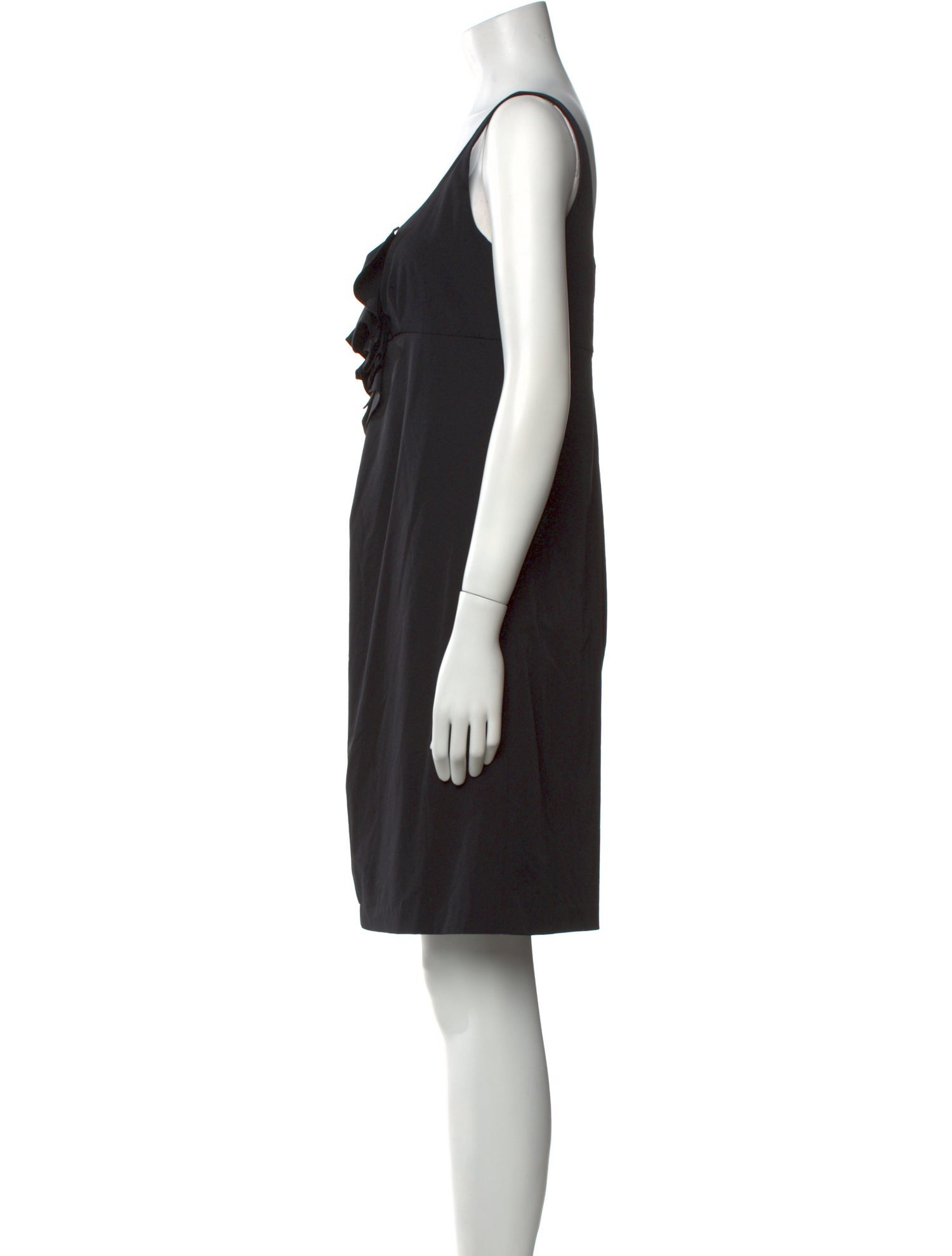 Diane von Furstenberg Scoop Neck Mini Dress